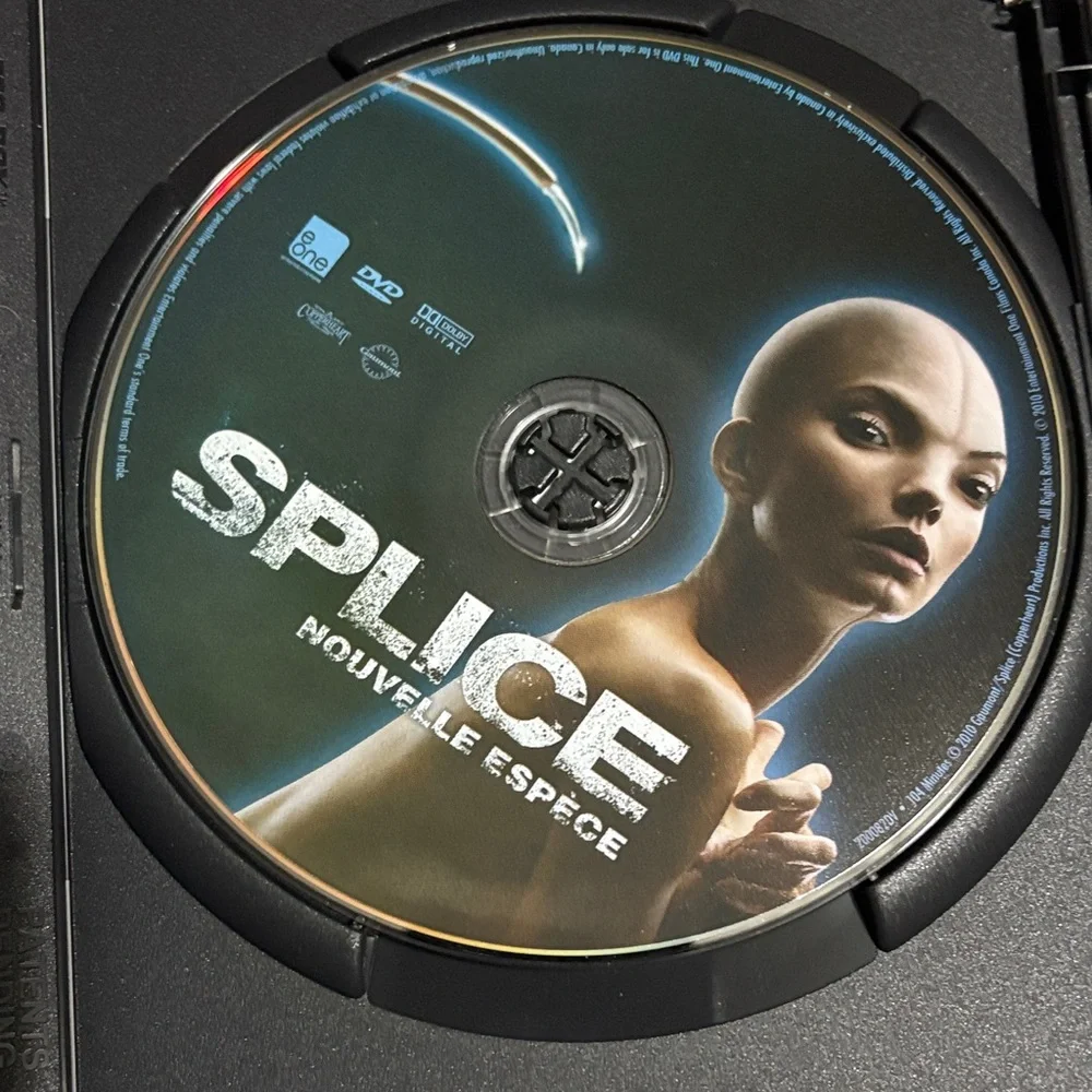 Splice Movie DVD Bundle and Save 5/$20 - Picture 3 of 4